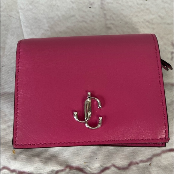 COPY - Jimmy choo pink wallet like new